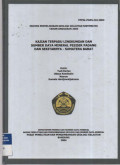 Kajian terpadu lingkungan dan sumberdaya mineral pesisir Padang dan sekitanya, Sumatera barat. Tahun 2004