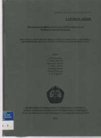 Penyusunan SOP pemetaan dengan menggunakan kapal geomarin I Kelompok pelaksana litbang pemetaan geologi kelautan. Tahun 2911