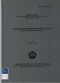 Pengembangan sistem penyimpanan katalog contoh sedimen dasar laut. Tahun 2004
