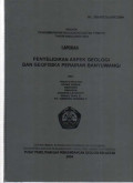 Laporan Penyelidikan Aspek Geologi dan Geofisika Perairan Banyuwangi, Tahun 2004