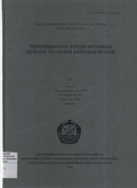 Pengembangan sistem Informasi Geologi Kelautan kawasan pesisir. Tahun 2003