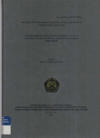 Laporan penyelidikan geologi dan bahan galian perairan perairan Pameungpeuk, Kabupaten Garut, Jawa Barat. Tahun 2001