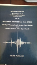broadband seismological data studies validity of assumption in surface wave studies and detailed structure of the upper mantle