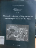 Thermal evolotion of high-pressure metamorphic rocks in the alps