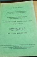 Quarterl Report laporan Triwulan July - Semtember 1996