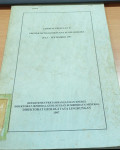 Laporan Triwulan II Proyek Mitigasi Bencana Alam Geologi Juli - September 1997