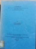 Laporan pengawasan pengambilan dan pemanfaatan air bawah tanah di kotamadya balikpapan