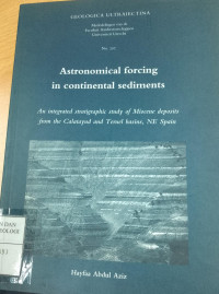 Astronomical Forcing In Continental Sediments