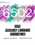 6502 ASSEMBLY LANGUAGE SUBROUTINES