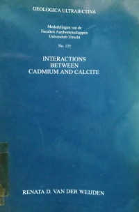 Interaction Between Cadmium and Calcite